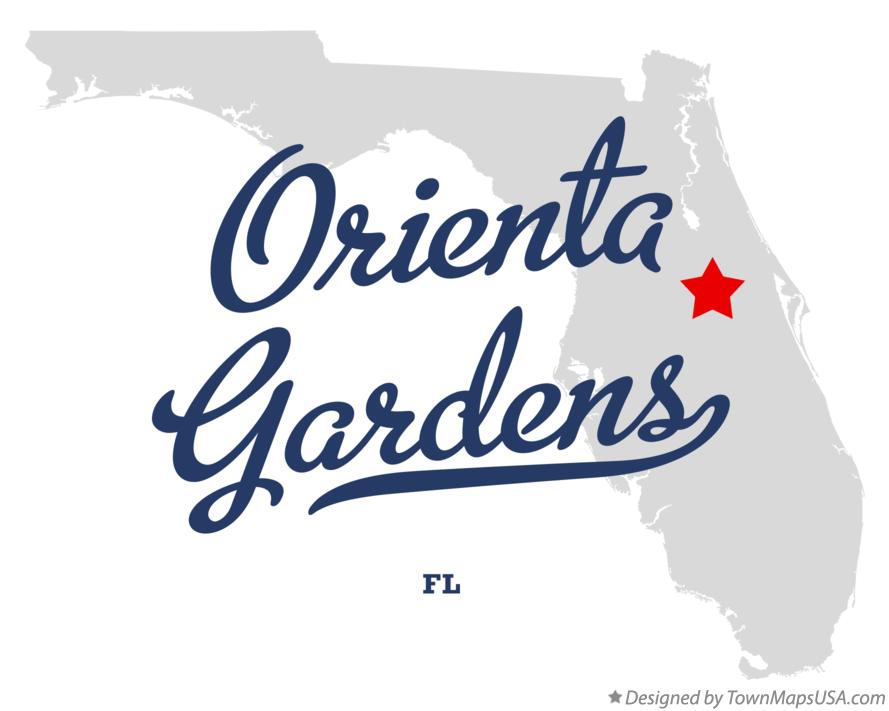 Map of Orienta Gardens Florida FL