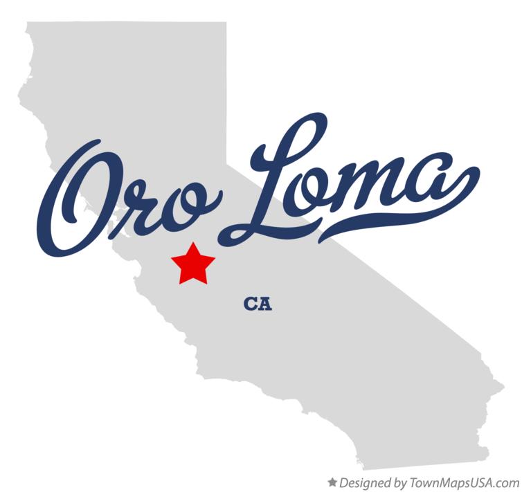 Map of Oro Loma California CA