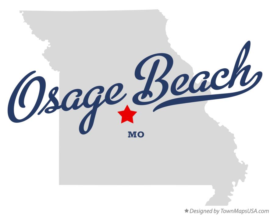 Map of Osage Beach Missouri MO