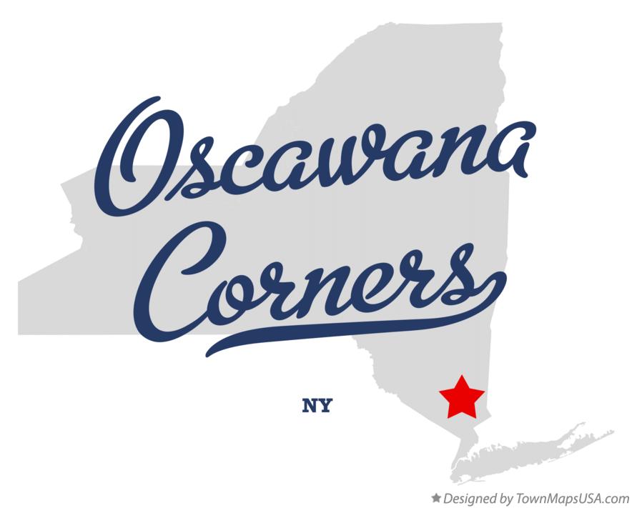 Map of Oscawana Corners New York NY