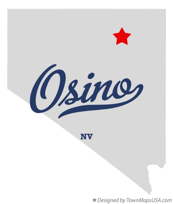 Map of Osino Nevada NV