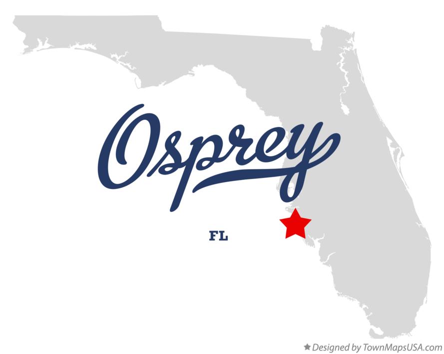 Map of Osprey Florida FL