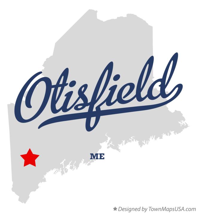 Map of Otisfield Maine ME