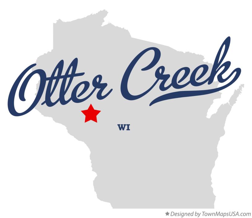 Map of Otter Creek Wisconsin WI