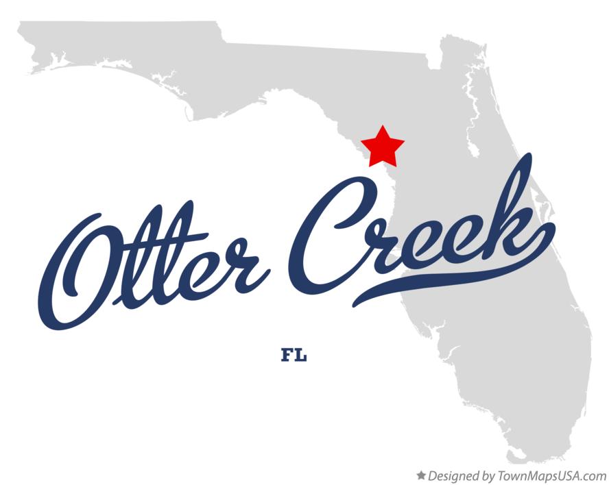 Map of Otter Creek Florida FL