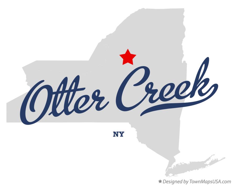 Map of Otter Creek New York NY