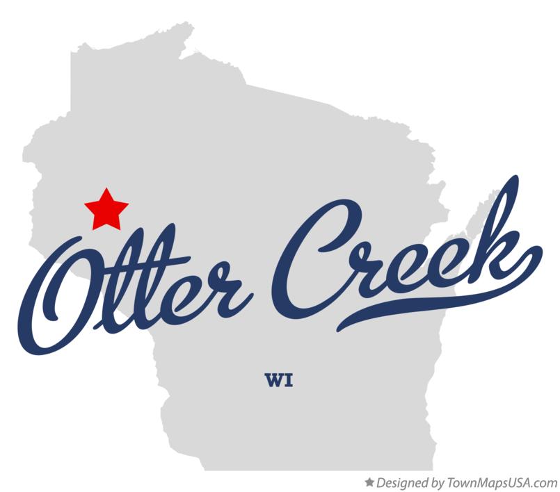 Map of Otter Creek Wisconsin WI