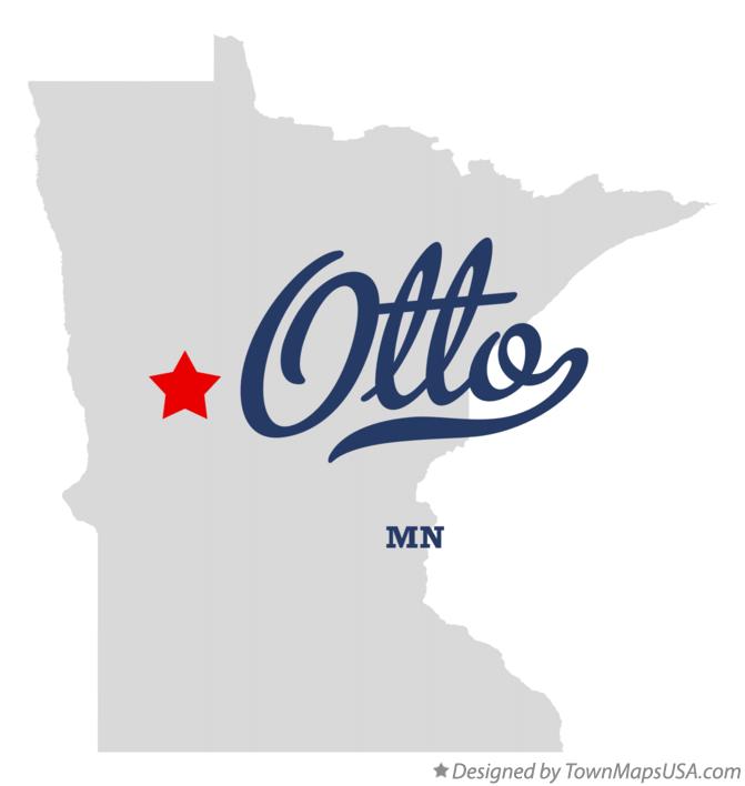 Map of Otto Minnesota MN
