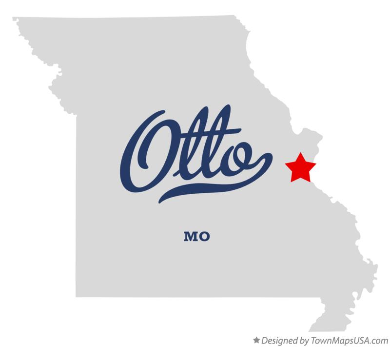 Map of Otto Missouri MO