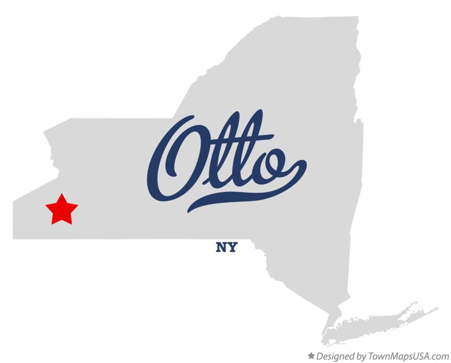 Map of Otto New York NY