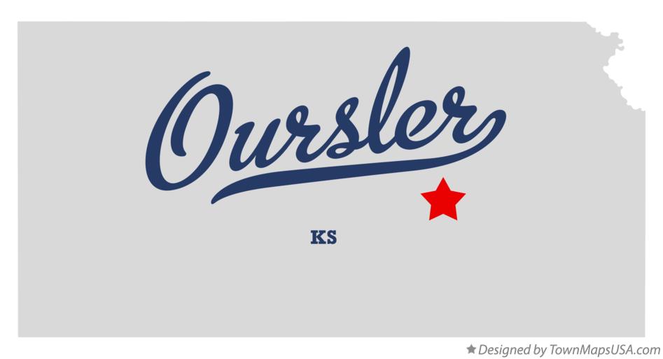 Map of Oursler Kansas KS