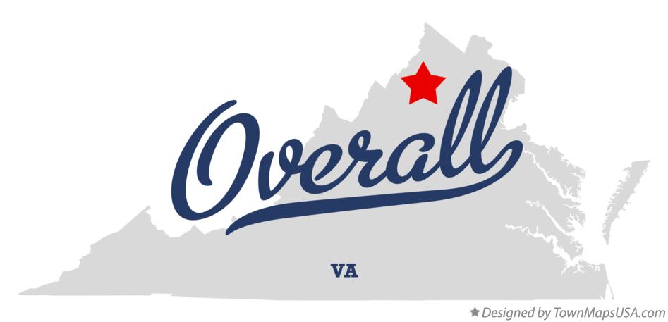 Map of Overall Virginia VA