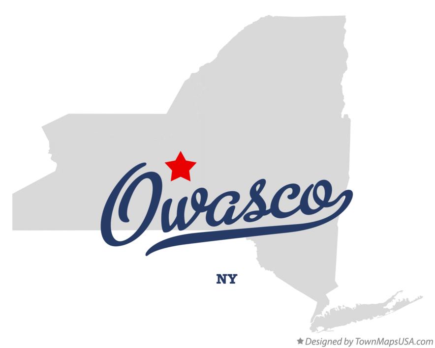 Map of Owasco New York NY