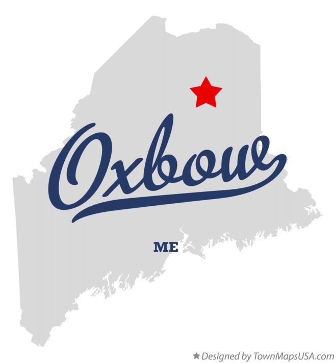 Map of Oxbow Maine ME