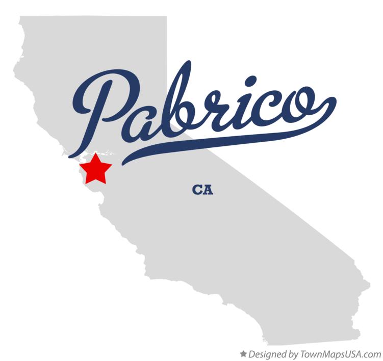 Map of Pabrico California CA