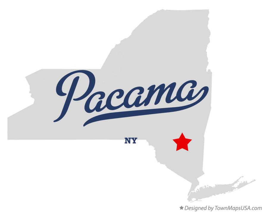 Map of Pacama New York NY