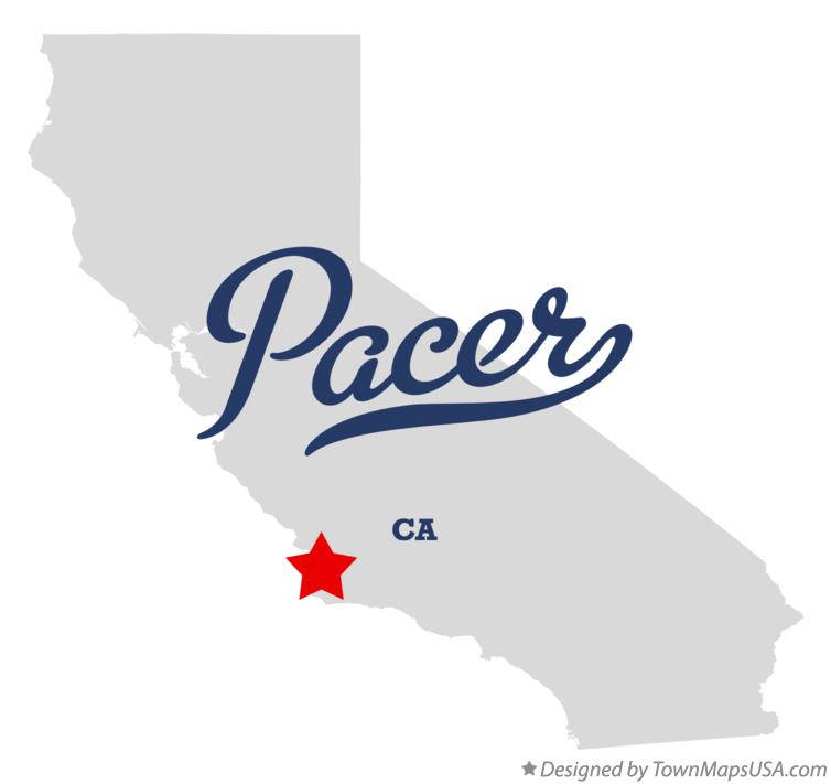 Map of Pacer California CA