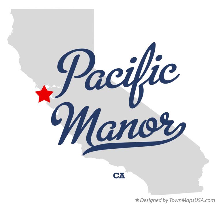 Map of Pacific Manor California CA