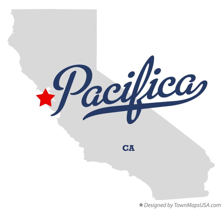 Map of Pacifica California CA