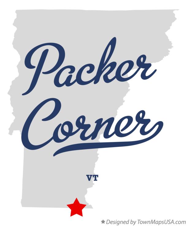 Map of Packer Corner Vermont VT