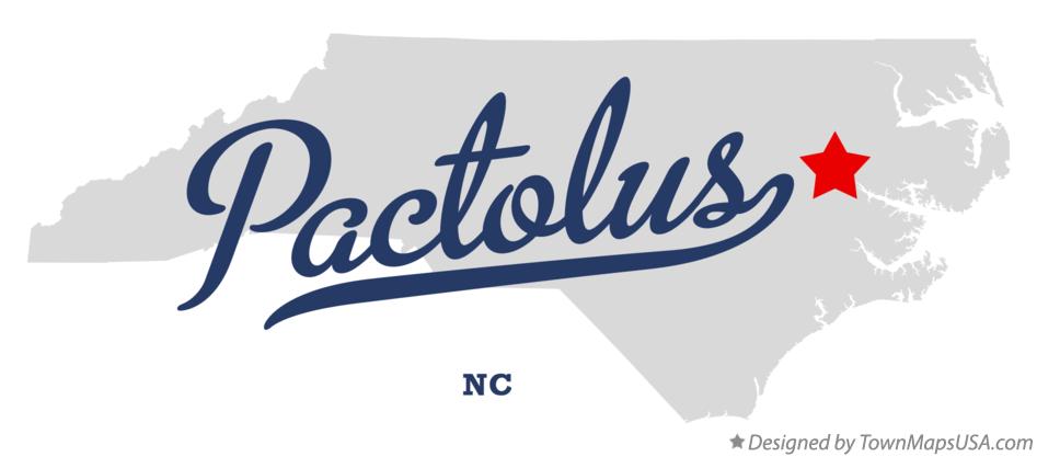 Map of Pactolus North Carolina NC
