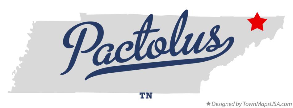 Map of Pactolus Tennessee TN