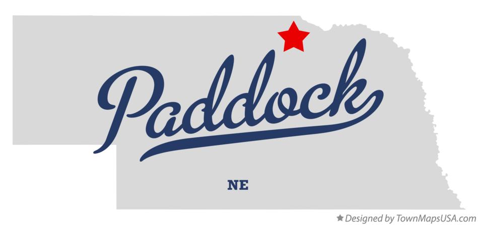 Map of Paddock Nebraska NE