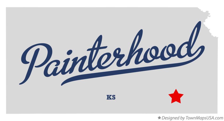 Map of Painterhood Kansas KS
