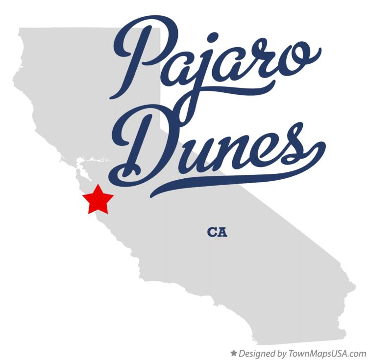Map of Pajaro Dunes California CA