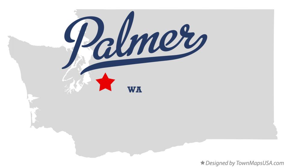 Map of Palmer Washington WA