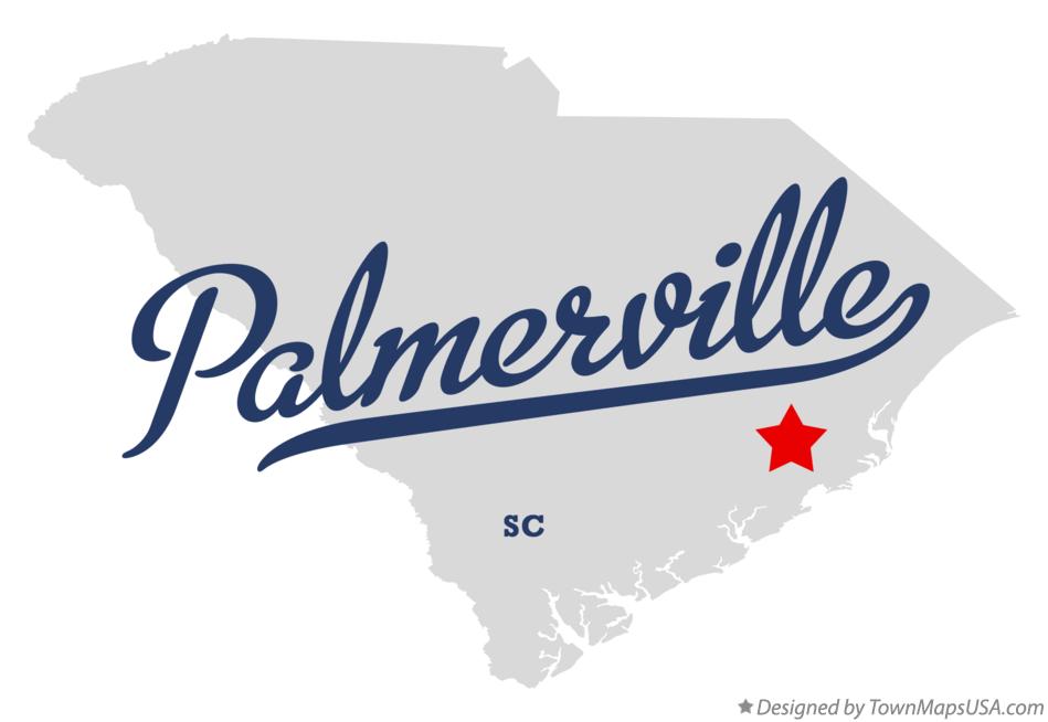 Map of Palmerville South Carolina SC
