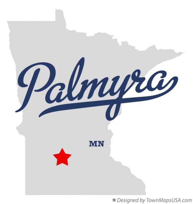 Map of Palmyra Minnesota MN