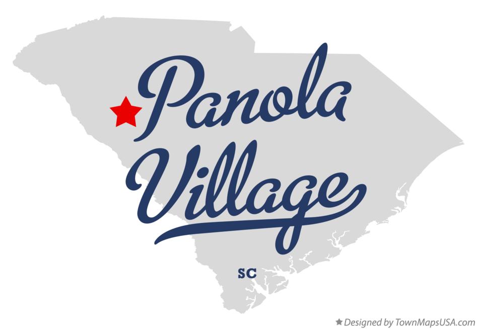 Map of Panola Village South Carolina SC