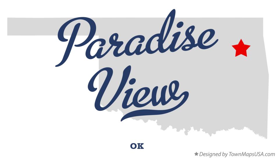 Map of Paradise View Oklahoma OK
