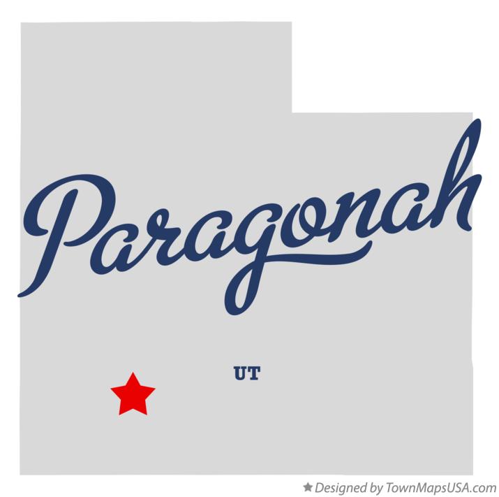 Map of Paragonah Utah UT