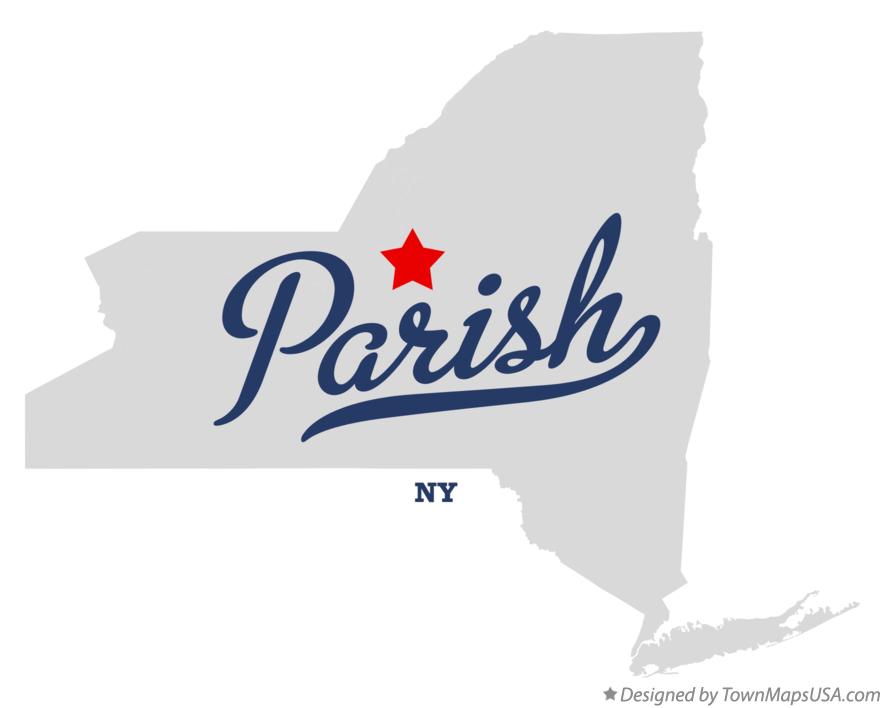 Map of Parish New York NY