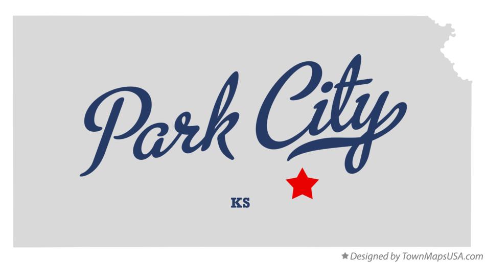 Map of Park City Kansas KS