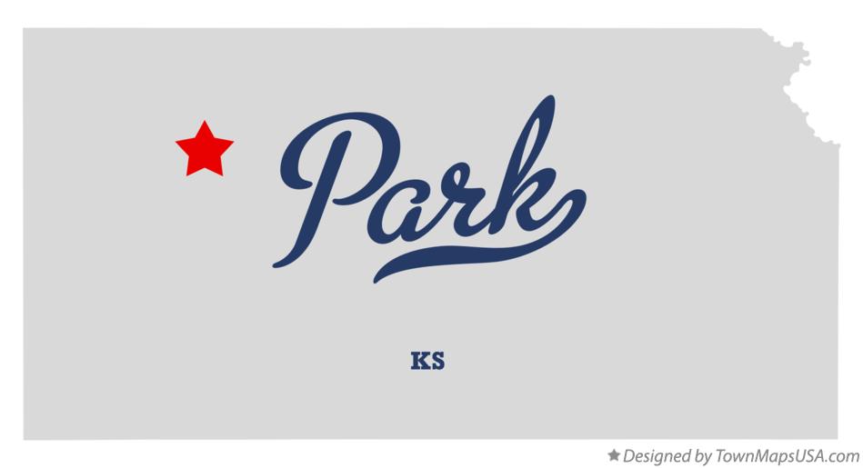 Map of Park Kansas KS