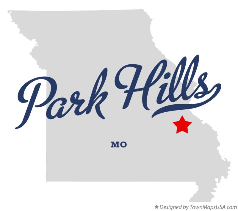 Map of Park Hills, MO, Missouri