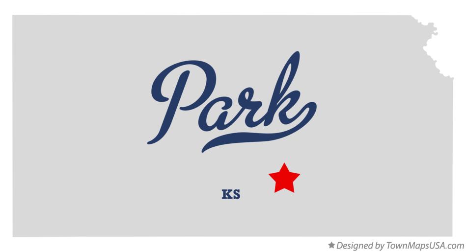 Map of Park Kansas KS