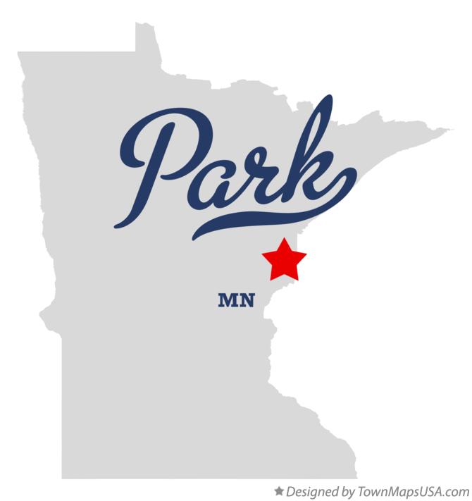 Map of Park Minnesota MN