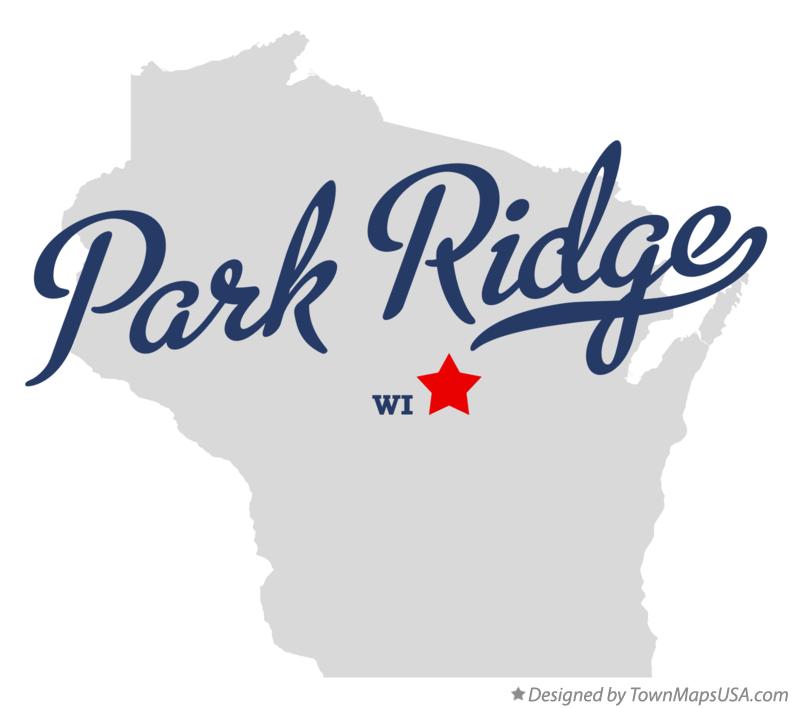 Map of Park Ridge Wisconsin WI