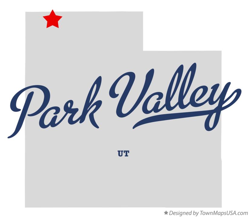 Map of Park Valley Utah UT