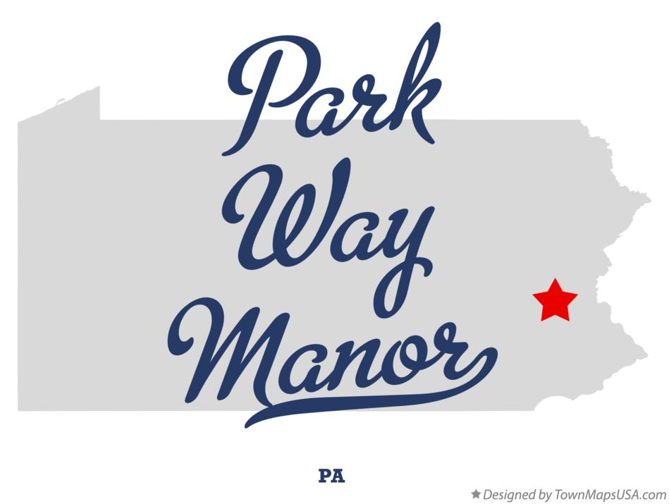 Map of Park Way Manor Pennsylvania PA