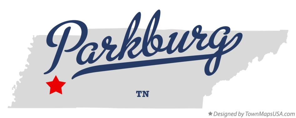 Map of Parkburg Tennessee TN