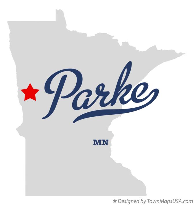 Map of Parke Minnesota MN