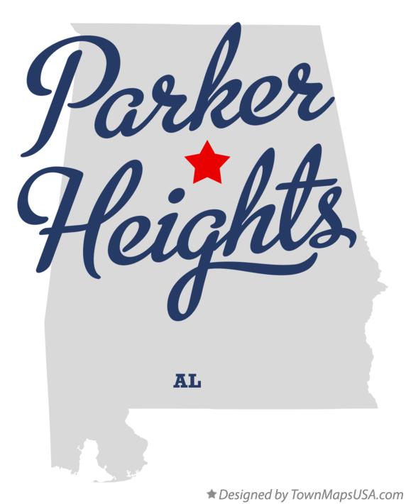 Map of Parker Heights Alabama AL