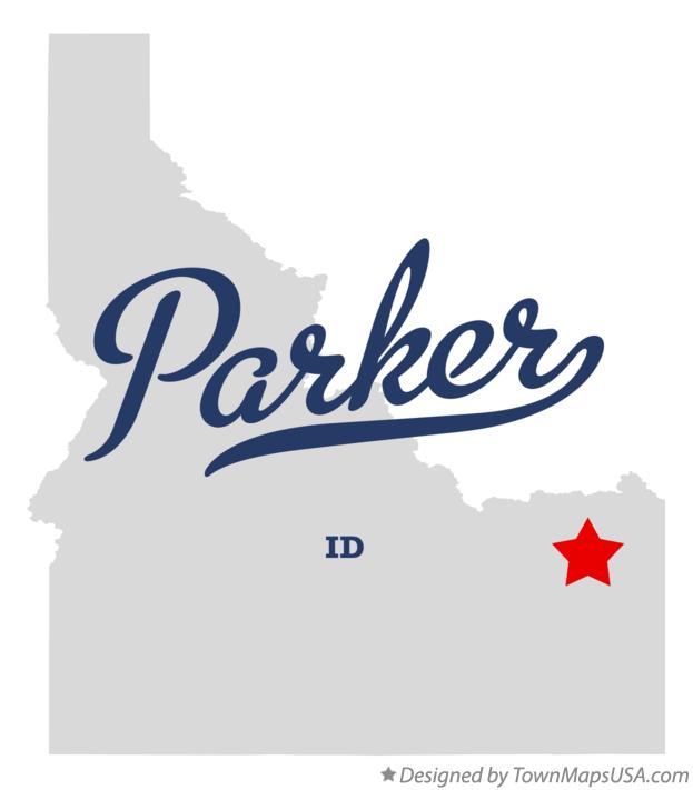 Map of Parker Idaho ID