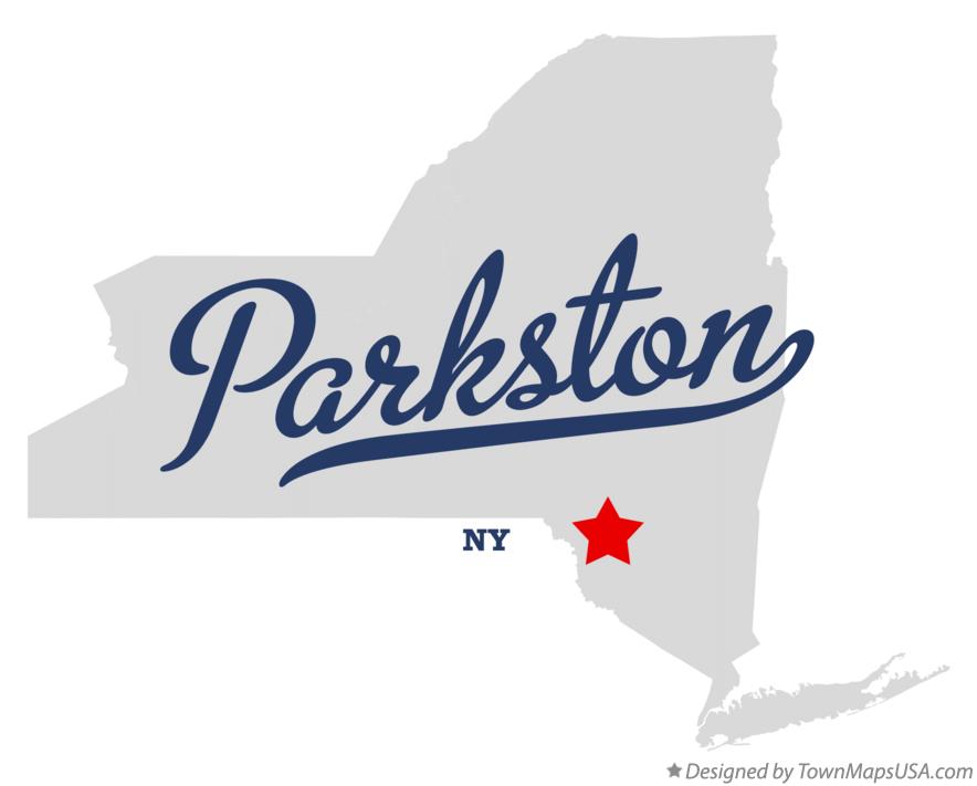 Map of Parkston New York NY