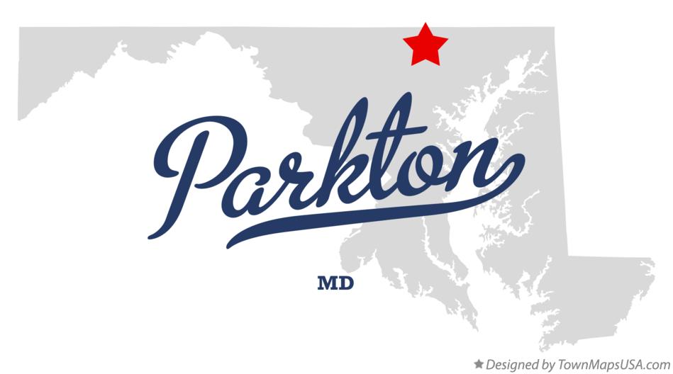 Map of Parkton Maryland MD